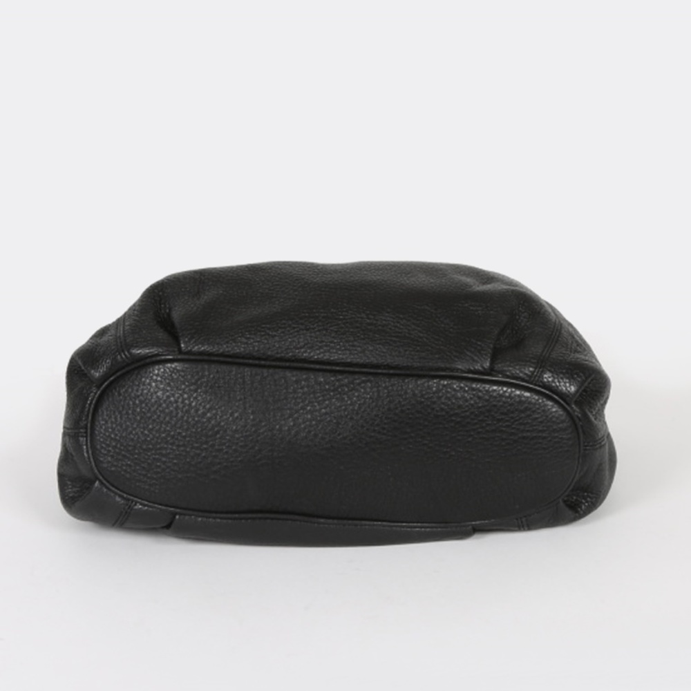 NEW LRG Michael Kors Ring Tote MD EW Black Leather - Picture 5 of 8